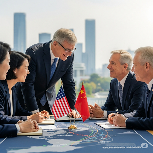 Tín hiệu từ đàm phán Mỹ-Trung giúp giá dầu thế giới khởi sắc