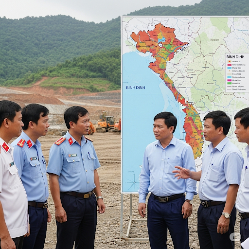 Bình Định chấn chỉnh hoạt động khai thác khoáng sản