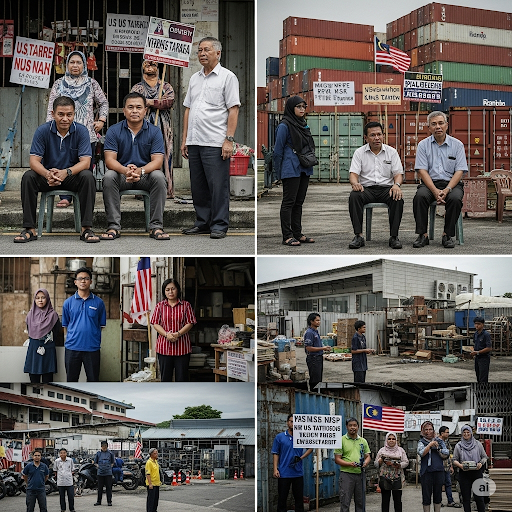 Các doanh nghiệp ở Malaysia thiệt hại khi Mỹ áp dụng mức thuế quan mới