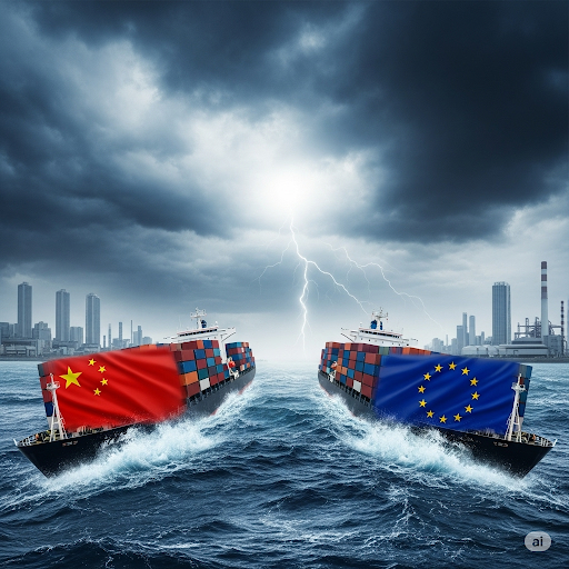 Những biến động trong quan hệ thương mại Trung Quốc-EU