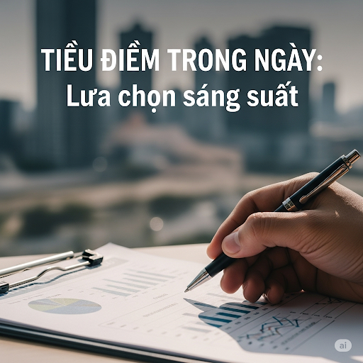 TIÊU ĐIỂM TRONG NGÀY: Lựa chọn sáng suốt