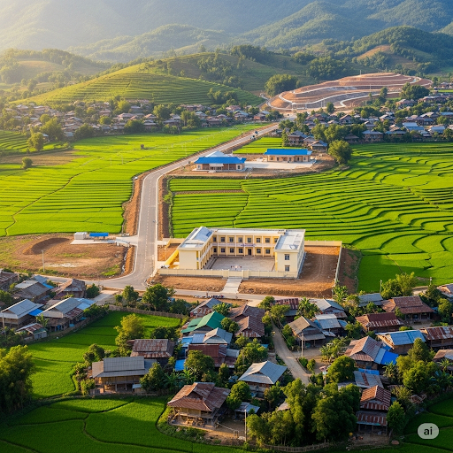 Huyện vùng cao biên giới xây dựng nông thôn mới thành công