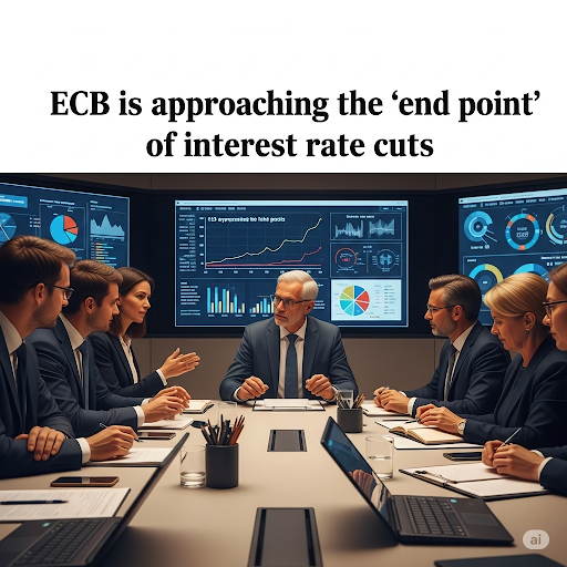 ECB đang tiến gần đến “điểm dừng” cắt giảm lãi suất
