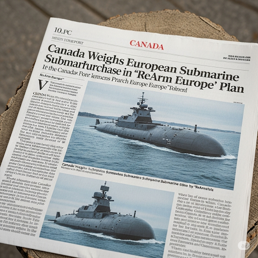 Canada có thể mua tàu ngầm châu Âu nhờ tham gia kế hoạch “ReArm Europe”
