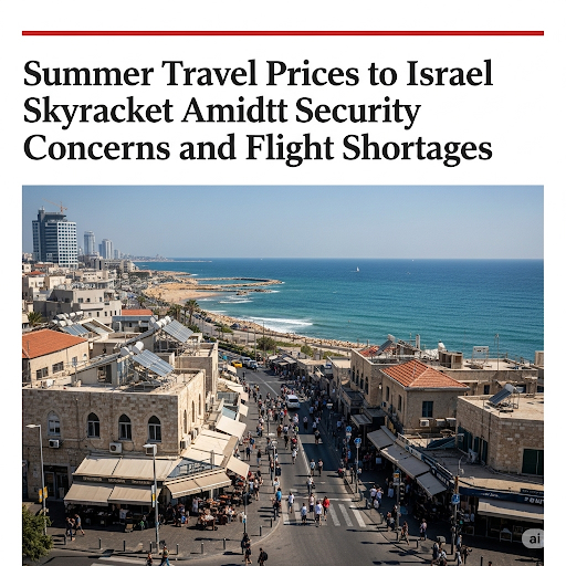 Giá du lịch Hè tại Israel leo thang vì rủi ro an ninh và thiếu chuyến bay