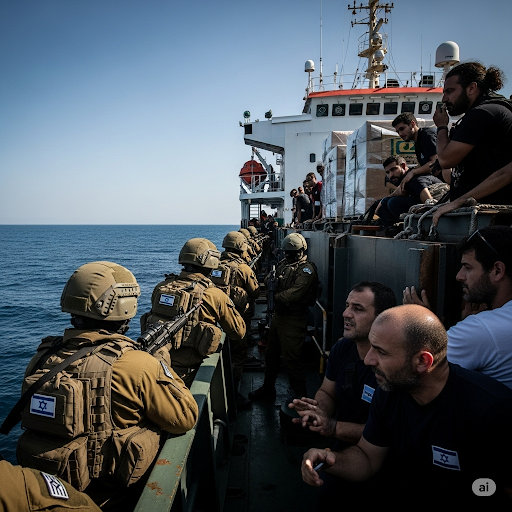 Israel ra lệnh cho quân đội chặn tàu cứu trợ đến Gaza