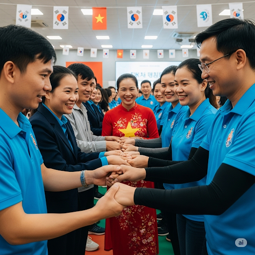 Gắn kết cộng đồng lao động Việt Nam ở Hàn Quốc vì sức khỏe và đoàn kết