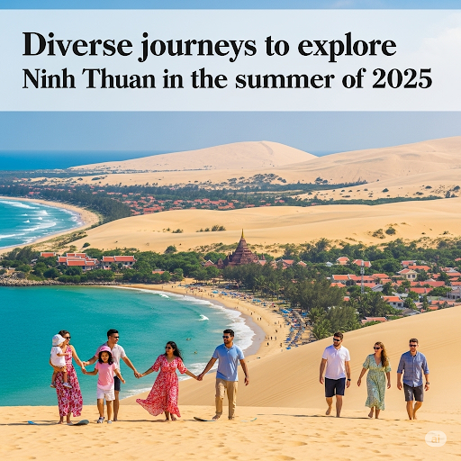 Đa dạng hành trình khám phá Ninh Thuận trong mùa hè 2025