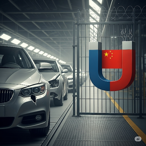 Ngành ô tô toàn cầu "khóc ròng" vì Trung Quốc siết xuất khẩu nam châm đất hiếm