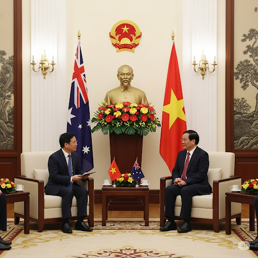 Chủ tịch Quốc hội Trần Thanh Mẫn tiếp Đại sứ Australia nhân dịp bắt đầu nhiệm kỳ