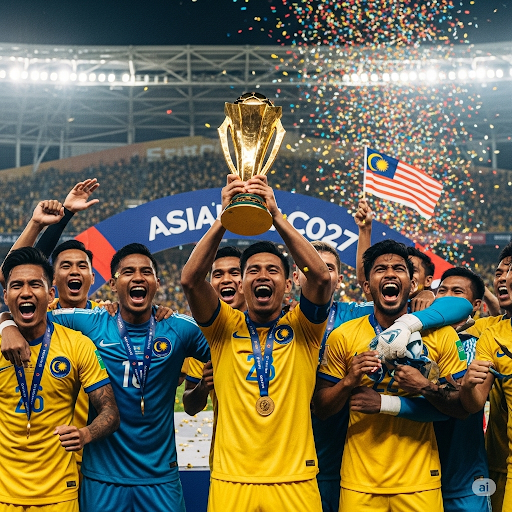 Asian Cup 2027: Malaysia giành ngôi đầu bảng F