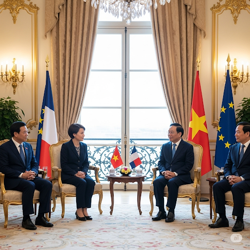 Thủ tướng Phạm Minh Chính hội kiến Chủ tịch Quốc hội Pháp Yael Braun-Pivet