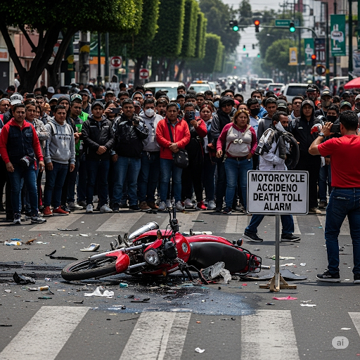 Mexico: Báo động số ca tử vong do tai nạn xe máy
