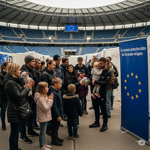 	EU gia hạn quy chế bảo hộ người tị nạn Ukraine