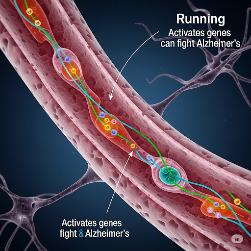 Chạy bộ giúp kích hoạt gen có thể chống Alzheimer