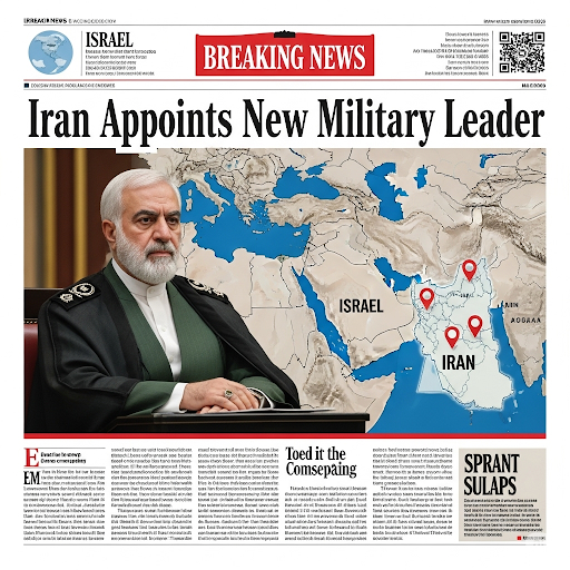 Căng thẳng Israel-Iran: Iran bổ nhiệm lãnh đạo quân sự mới 	