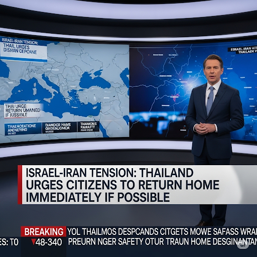 Căng thẳng Israel-Iran: Thái Lan kêu gọi công dân trở về nước ngay lập tức khi có thể
