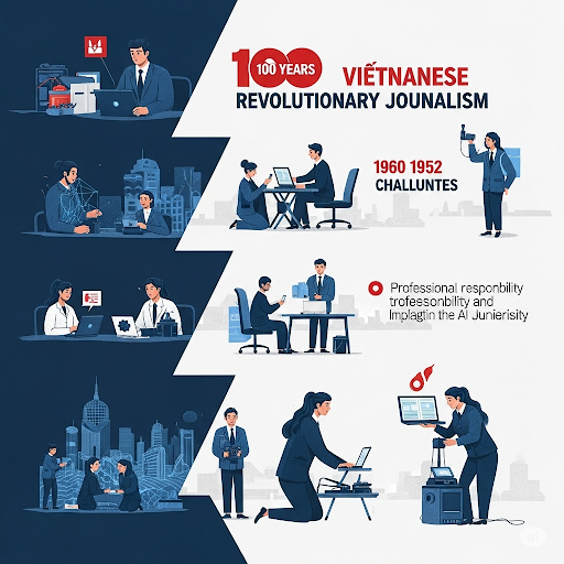 100 năm Báo chí Cách mạng Việt Nam: Cơ hội, thách thức và trách nhiệm nghề nghiệp trong kỷ nguyên AI