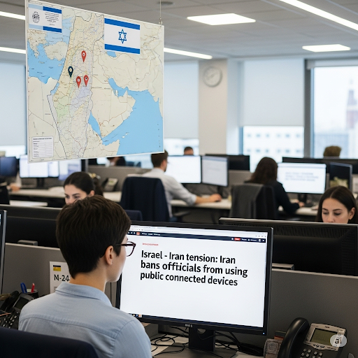 Căng thẳng Israel – Iran: Iran cấm quan chức sử dụng thiết bị kết nối công cộng