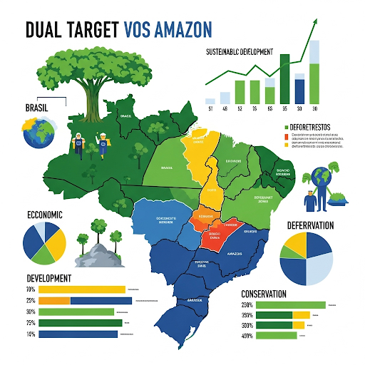 Brazil triển khai "mục tiêu kép" đối với Amazon