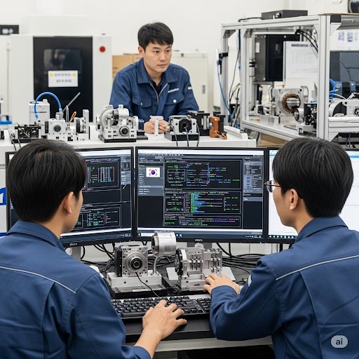Hàn Quốc tự phát triển hệ thống điều khiển số bằng máy tính