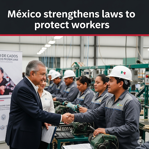 Mexico tăng cường luật bảo vệ người lao động