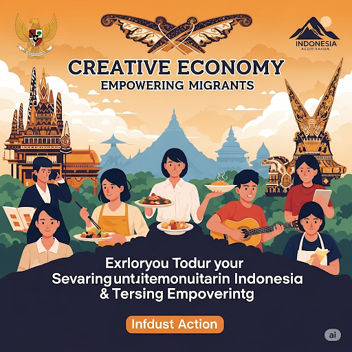 Indonesia thúc đẩy nền kinh tế sáng tạo trao quyền cho người di cư