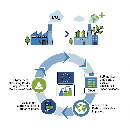 EU đạt thỏa thuận về đơn giản hóa cơ chế điều chỉnh biên giới carbon