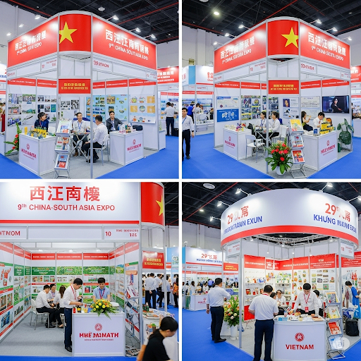 Việt Nam tham dự Hội chợ Trung Quốc - Nam Á lần thứ 9 và Hội chợ xuất nhập khẩu Côn Minh lần thứ 29
