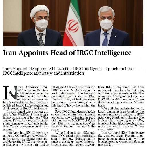 Iran bổ nhiệm người đứng đầu bộ phận tình báo IRGC
