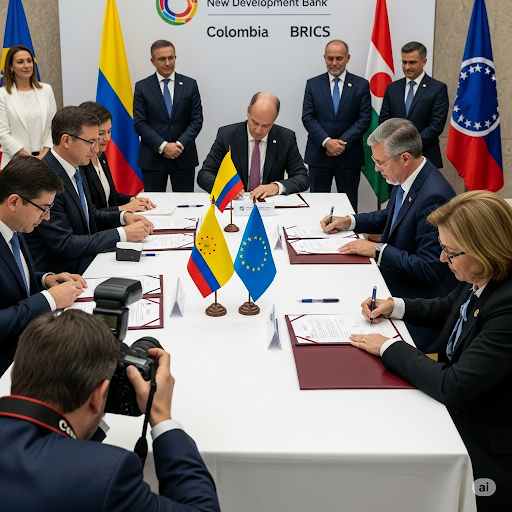 Colombia chính thức trở thành thành viên của Ngân hàng Phát triển mới thuộc BRICS