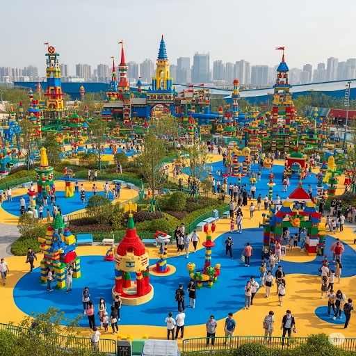 “Vén màn” công viên Lego lớn nhất thế giới tại Thượng Hải (Trung Quốc)